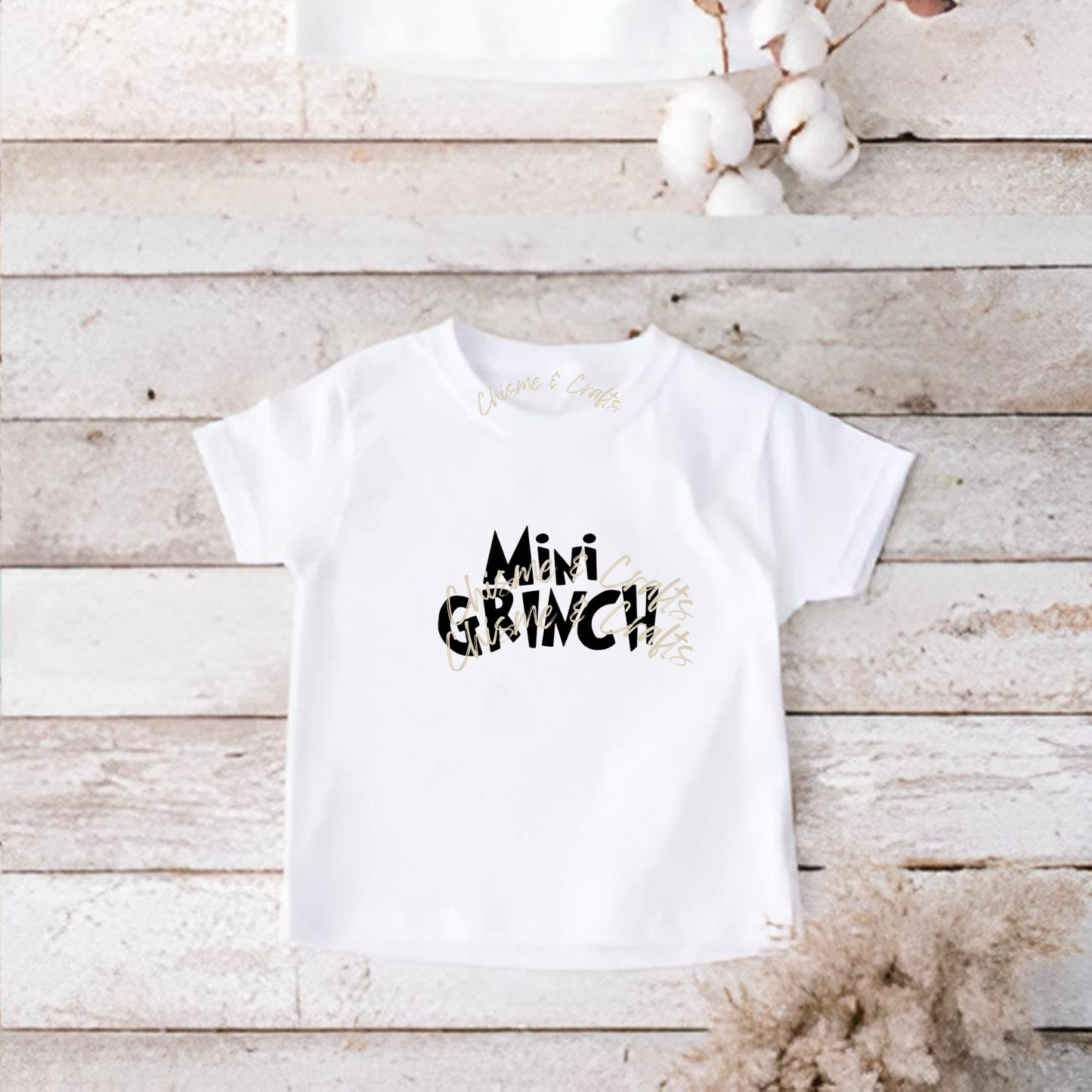 Mini Grinchy DTF Shirt Transfer