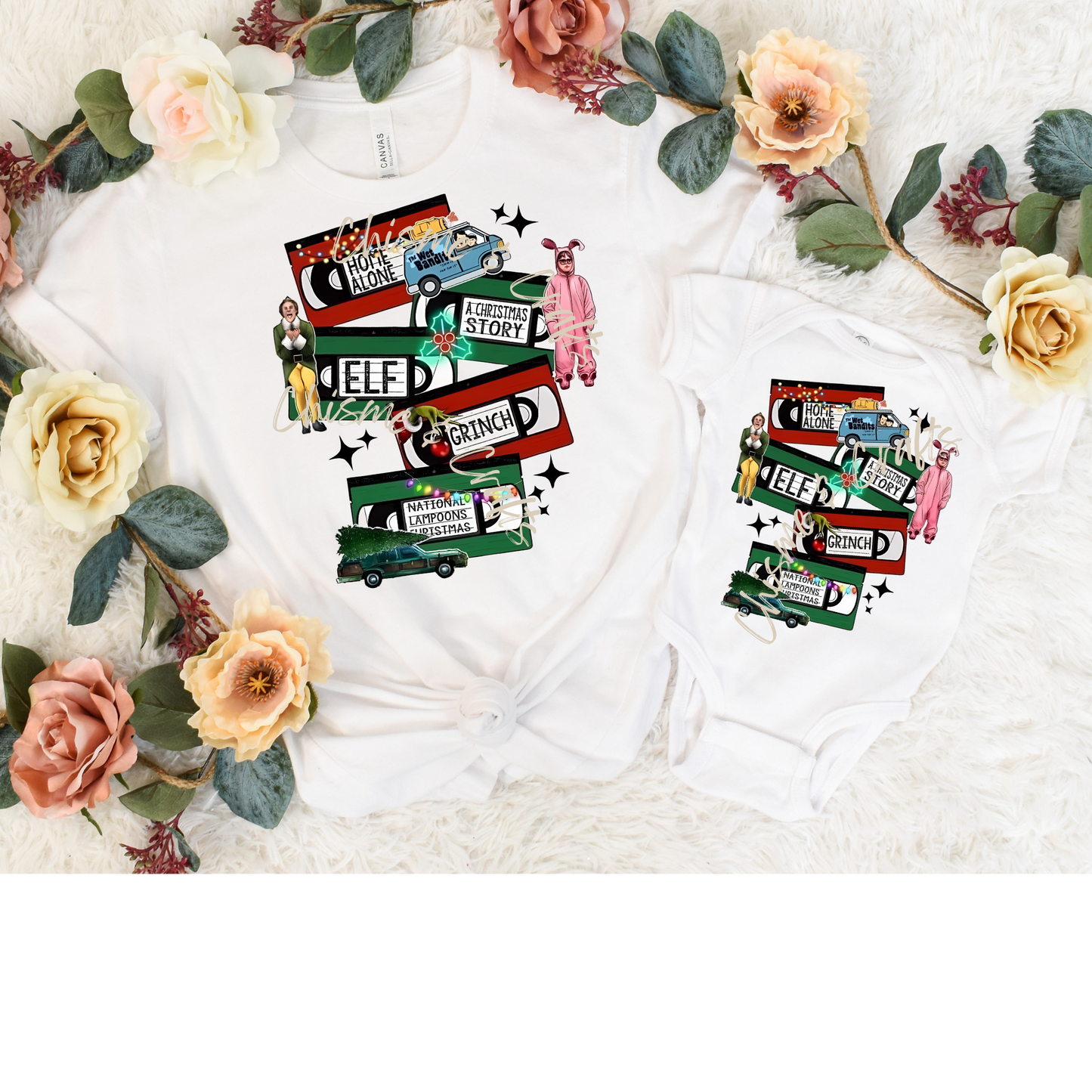 Christmas Movies DTF Shirt Transfer
