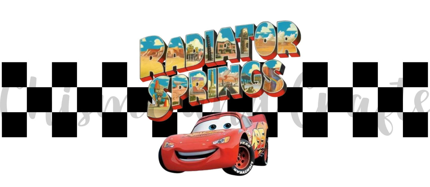 Radiator Springs Cup Wrap