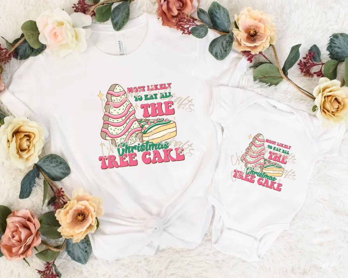 Most Likely Christmas Snack DTF Shirt Transfer (Pre-Sale)