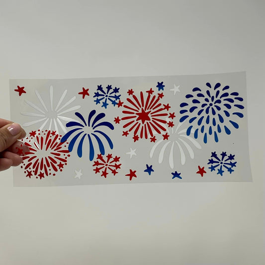 Fireworks Cup Wrap