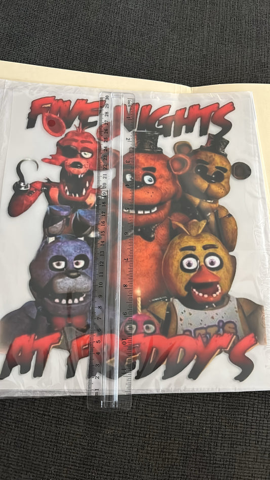 Five Nights DTF Shirt Transfer