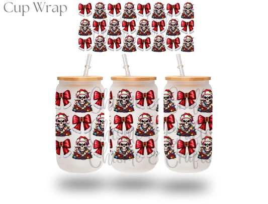 Deadly Coquette Christmas Cup Wrap (Pre-sale)