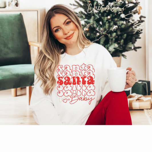 Santa Baby DTF Shirt Transfer (Pre-Sale)