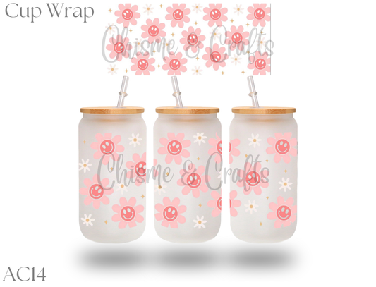 Happy Flowers Cup Wrap