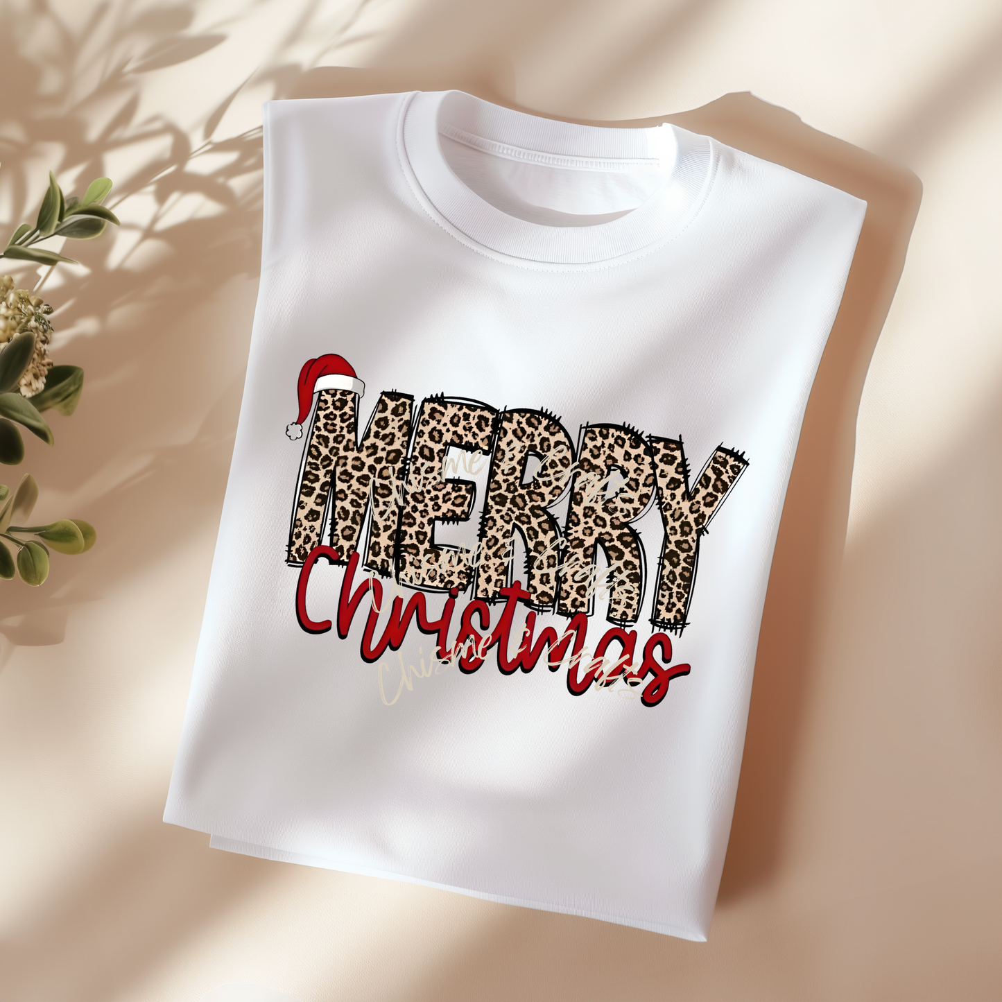 Merry Christmas DTF Shirt Transfer (Pre-Sale)