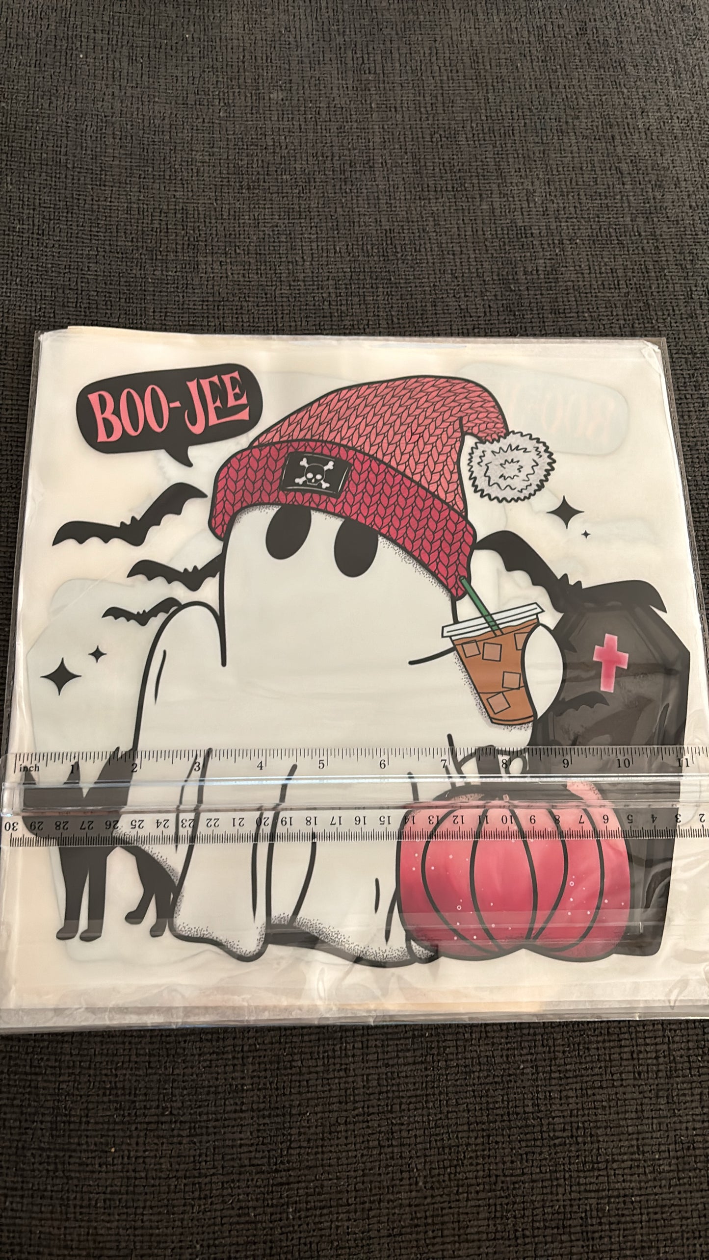 Boo-Jie Ghost DTF Shirt Transfer