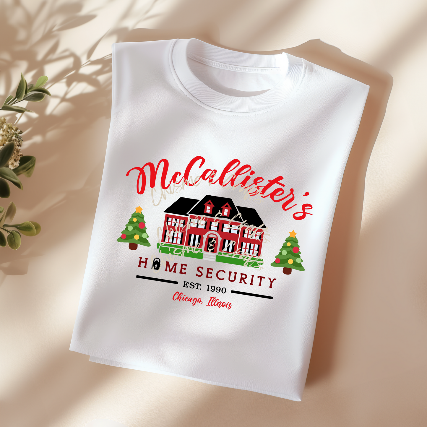 McCallister Security DTF Shirt Transfer (Pre-Sale)