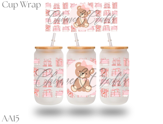 Beary Cute Cup Wrap