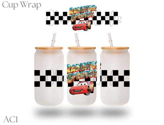 Radiator Springs Cup Wrap