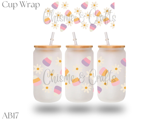 Candy Corn Cup Wrap