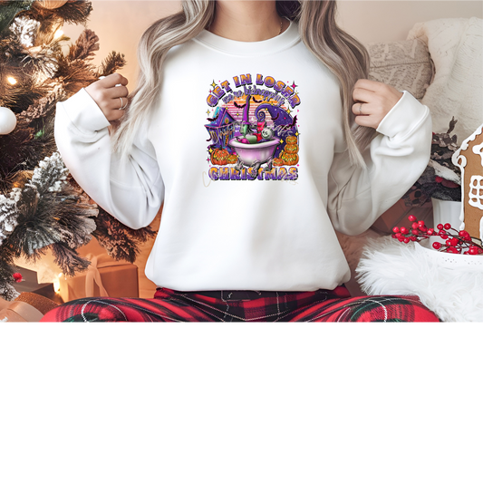 Get in Losers Christmas DTF Shirt Transfer