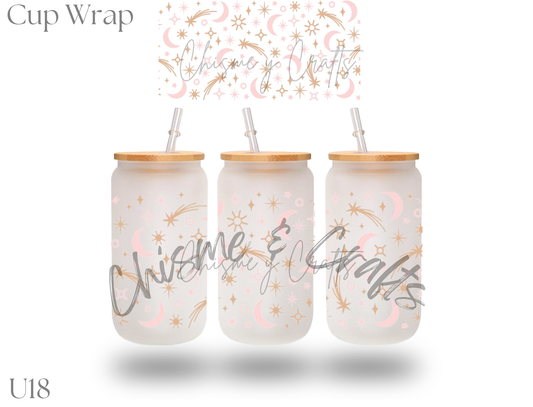 Stars and Moons Cup Wrap