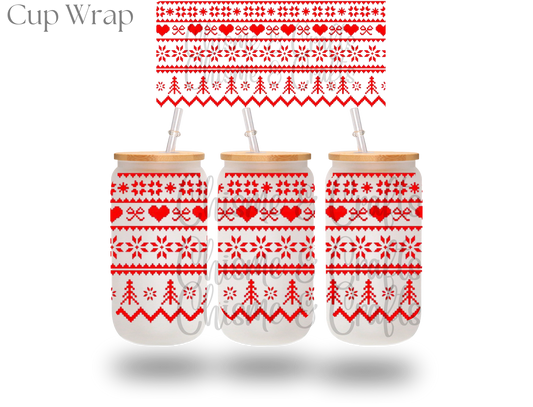 Sweater Christmas Cup Wrap (Pre-sale)