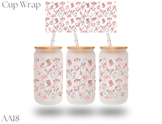 Western Things Cup Wrap