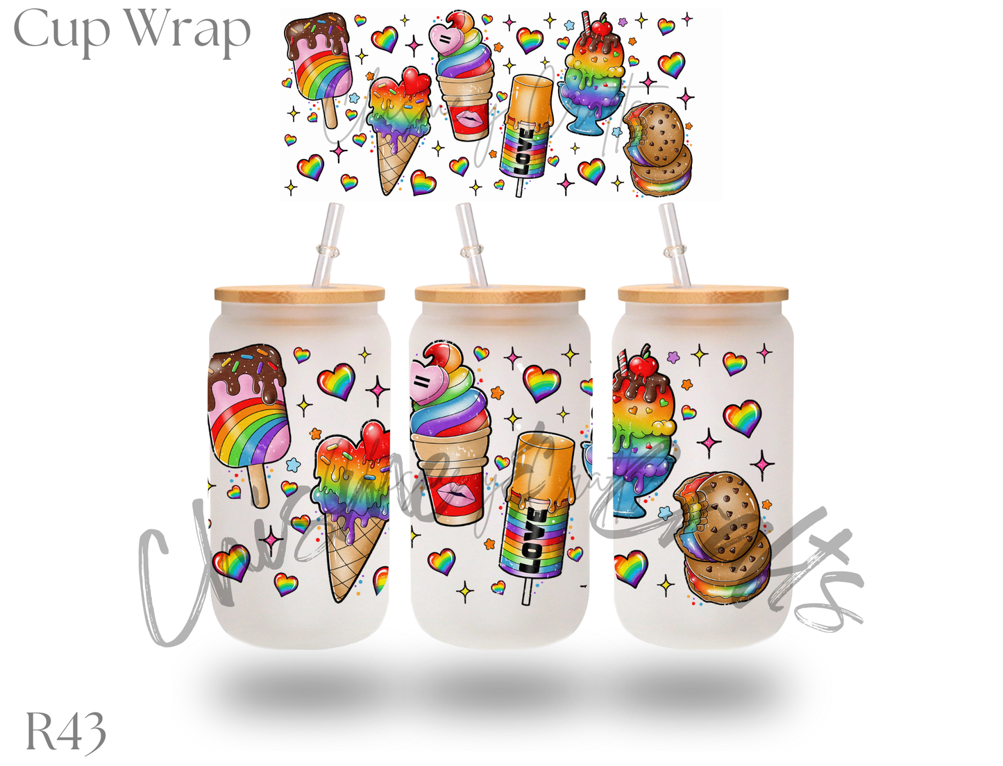 Love Snacks Cup Wrap