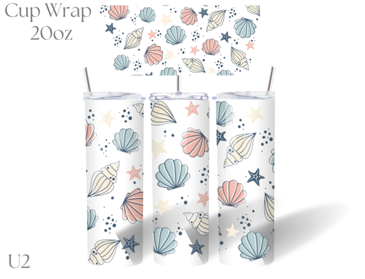 Sea Shell Cup Wrap