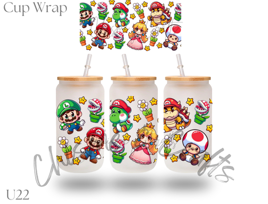 Super Mario Cup Wrap