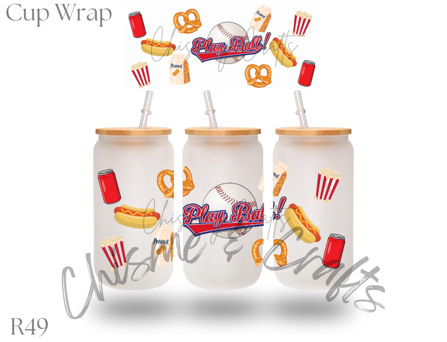 Play Ball Cup Wrap