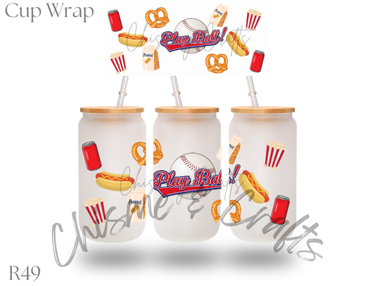 Play Ball Cup Wrap