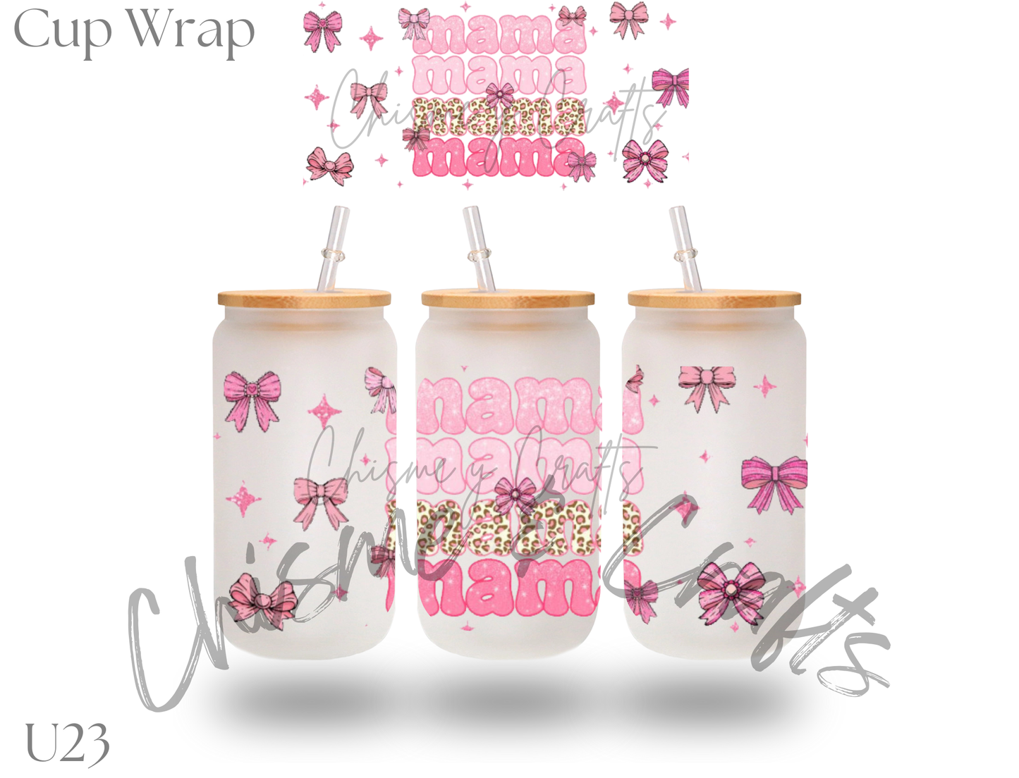 Pink Mama Cup Wrap