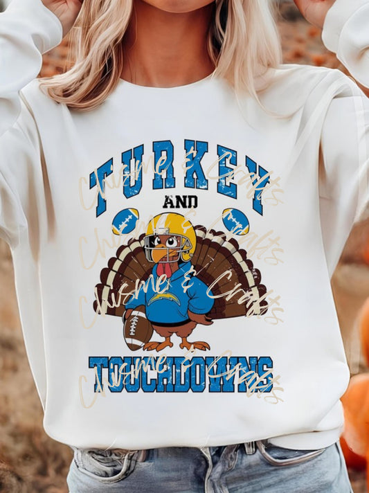 Turkey Football DTF Shirt Transfer