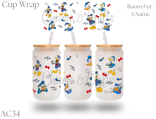 Donald Duck Cup Wrap