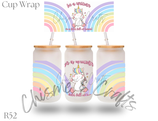 Unicorn Cup Wrap