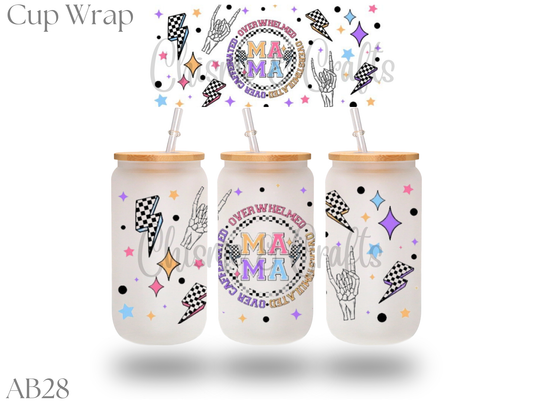 Overwhelmed Mama Cup Wrap