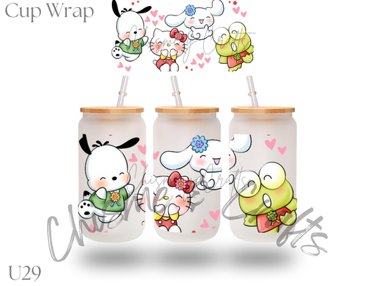 Dancing HK and Friends Cup Wrap