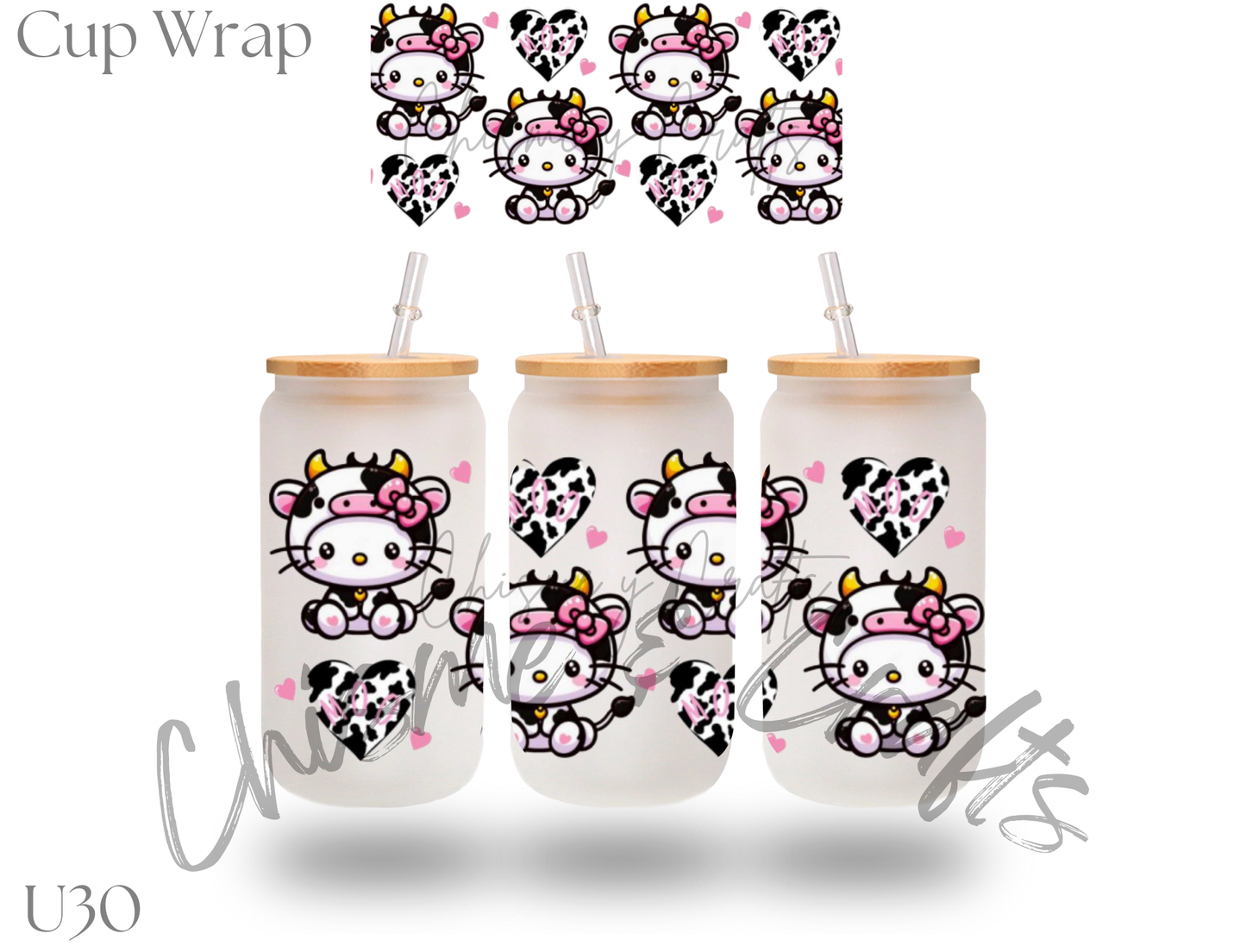 Cow HK Cup Wrap