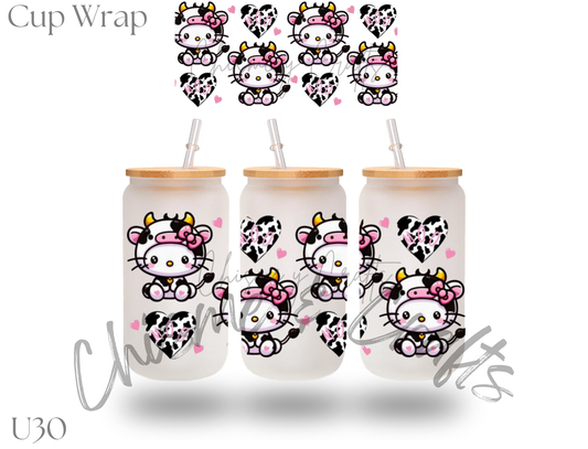 Cow HK Cup Wrap