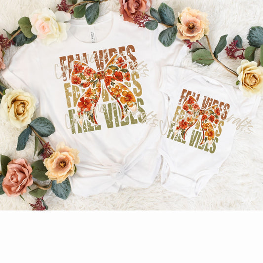Fall Vibes DTF Shirt Transfer