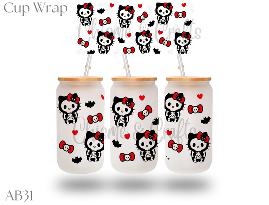 Skeleton HK Cup Wrap