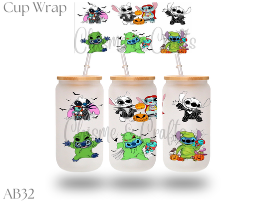 Spooky Stitch Cup Wrap