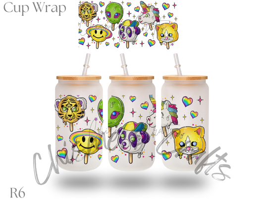 Lisa F Ice Cream Cup Wrap