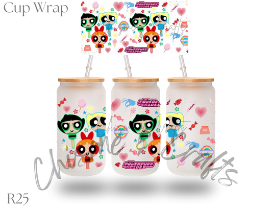 Power Puff Girls Cup Wrap