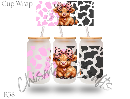 Cow Cup Wrap