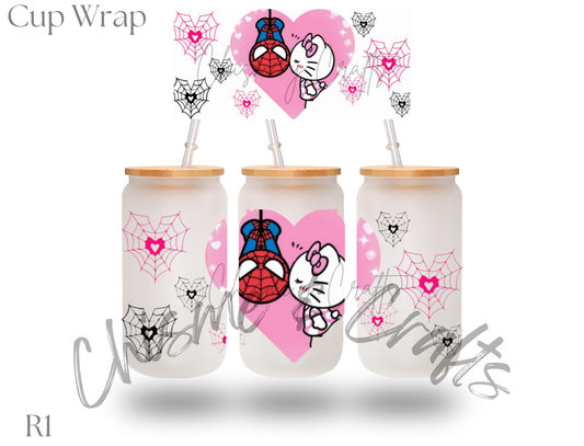 Spidey and Kitty Cup Wrap