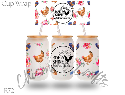 Mother Chickens Cup Wrap