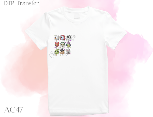 Nightmare Ice creams DTF Pocket Shirt Transfer