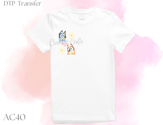 Sisters DTF Pocket Shirt Transfer