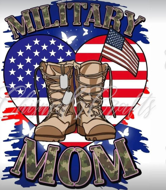 Military Mom Decal