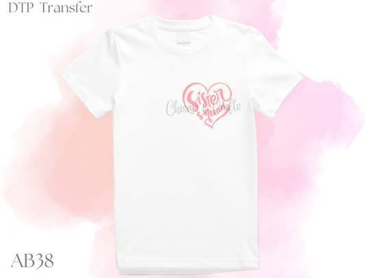 Sister Squad DTF Shirt Transfer