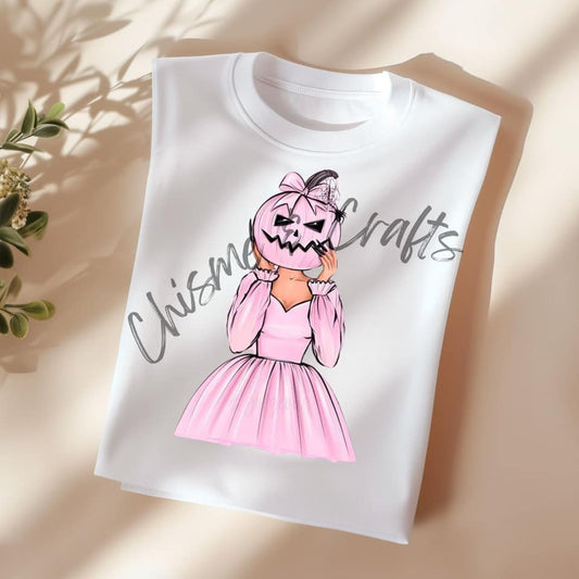 Pumpkin Princess DTF Shirt Transfer