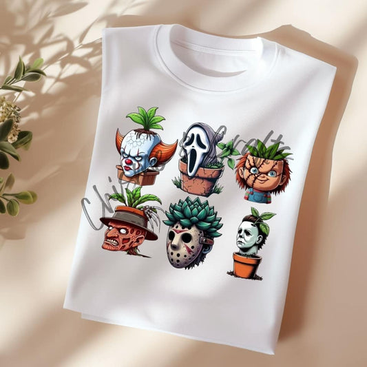 Psycho Plants DTF Shirt Transfer