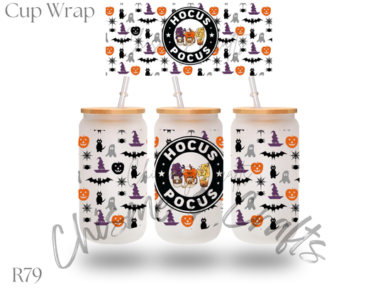 Hocus Pocus Cup Wrap