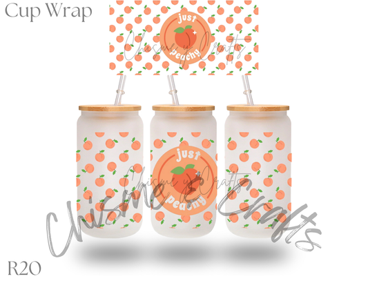 Just Peachy Cup Wrap