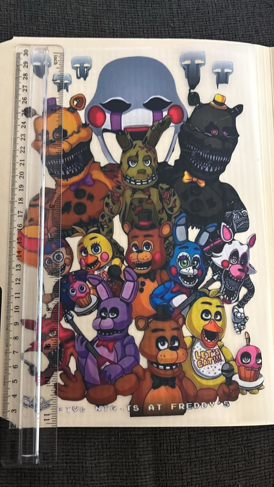 Five Nights DTF Shirt Transfer