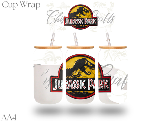 Jurassic Park Cup Wrap